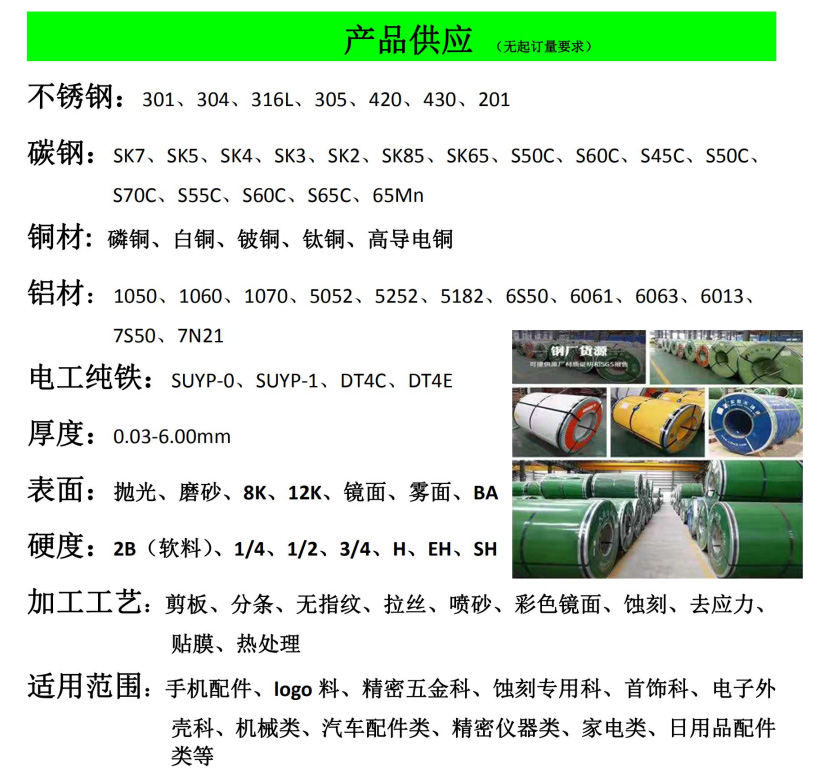 精密不銹鋼帶